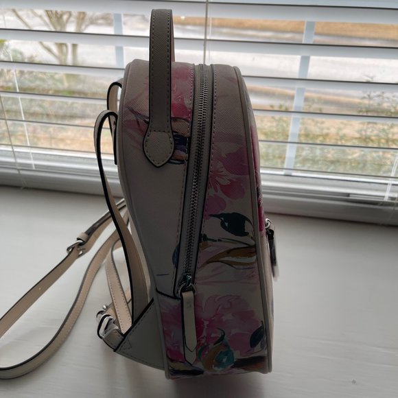 New Guess Pink Floral Mini Backpack main image 10